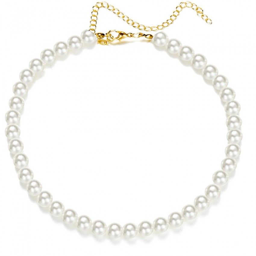 Pearl Necklace Women's Simple Temperament Pearl Necklace Pearl Necklace Women's Simple Temperament Pearl Necklace