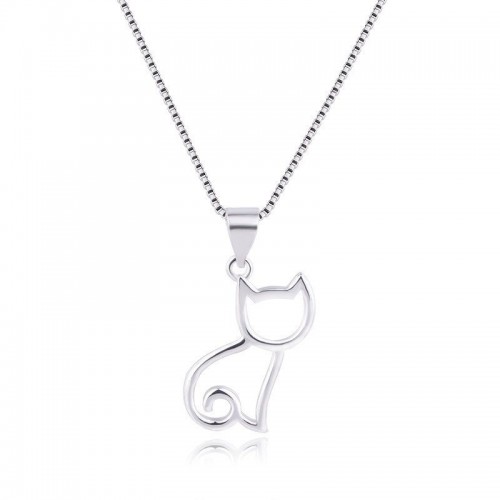 sweet cat necklace simple necklace