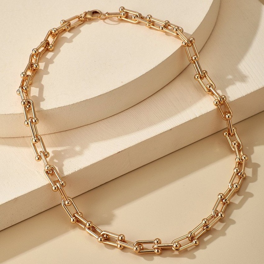 Simple and Fashionable Necklace Personalized Thick Chain Necklace Simple and Fashionable Necklace Personalized Thick Chain Necklace