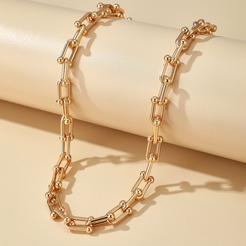 Simple and Fashionable Necklace Personalized Thick Chain Necklace Simple and Fashionable Necklace Personalized Thick Chain Necklace