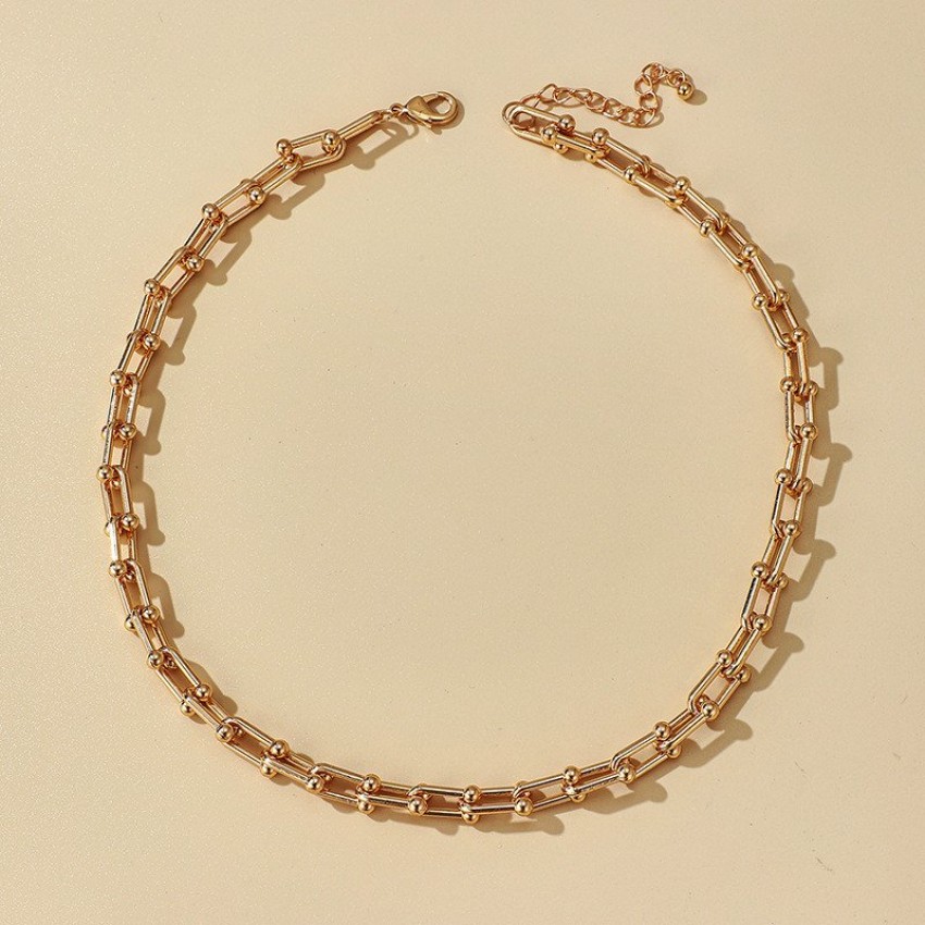 Simple and Fashionable Necklace Personalized Thick Chain Necklace Simple and Fashionable Necklace Personalized Thick Chain Necklace