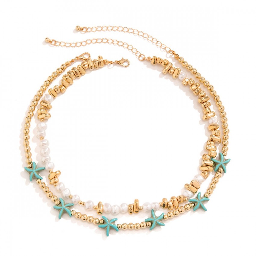 Starfish Shell Necklace For Women Necklace Starfish Shell Necklace For Women Necklace