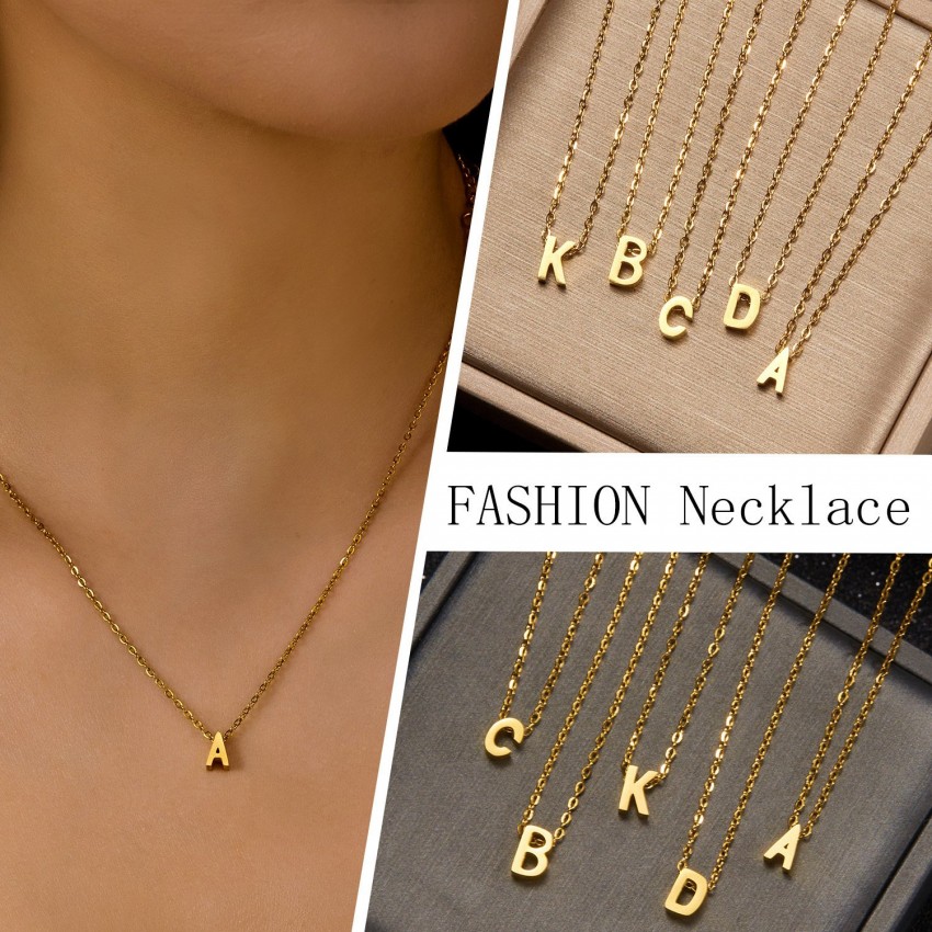 Women's Personalized All-Match 26-Letter Necklace Women's Personalized All-Match 26-Letter Necklace
