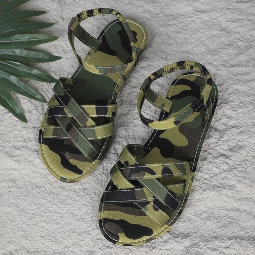Smart Flat Shoes Korean Style Sandals Roman Shoes Beach Shoes