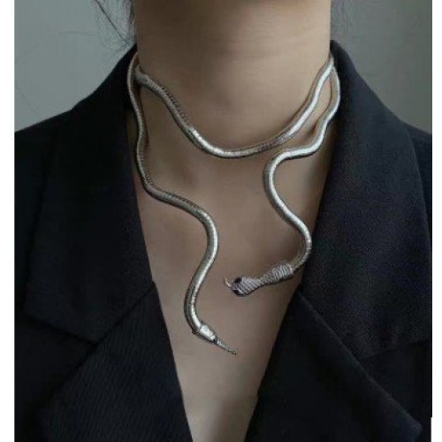 Collar Alloy Necklace Snake Bracelet Necklace Collar Alloy Necklace Snake Bracelet Necklace