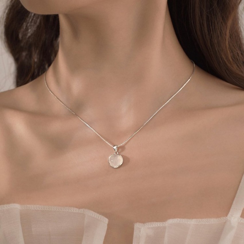 Round Necklace Female Geometric Necklace Simple Style Round Necklace Female Geometric Necklace Simple Style