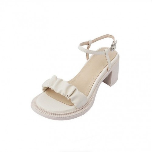 Fashion Personality Ankle-strap Buckle Sandals Women Fashion Personality Ankle-strap Buckle Sandals Women