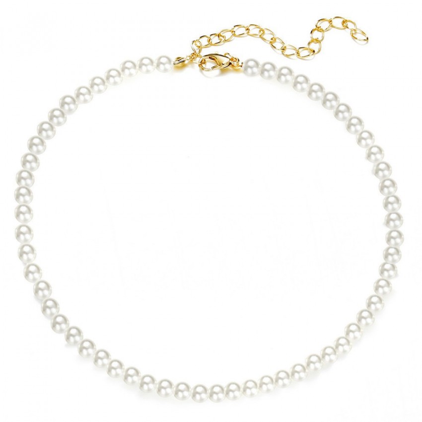 Pearl Necklace Women's Simple Temperament Pearl Necklace Pearl Necklace Women's Simple Temperament Pearl Necklace