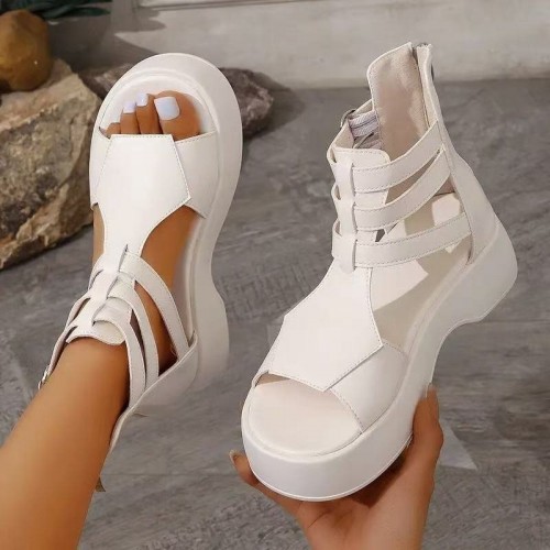Roman Sandals Sandals Spring And Summer Flat Heel Muffin Women Roman Sandals Sandals Spring And Summer Flat Heel Muffin Women