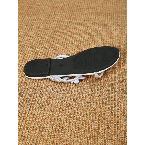Simple All-match Light Diamond Slippers Sandals
