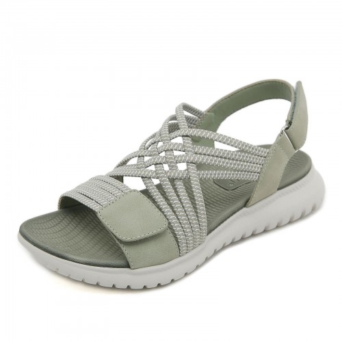 Summer Sandals Women's Lightweight Sports Style Comfortable Elastic Plus Size Sandals Summer Sandals Women's Lightweight Sports Style Comfortable Elastic Plus Size Sandals
