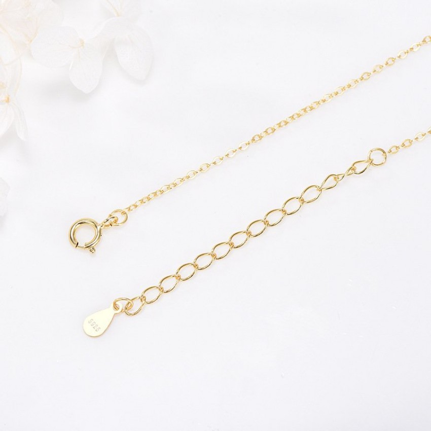 Sterling Silver Letter Necklace Female Micro Inlaid Pendant Necklace Sterling Silver Letter Necklace Female Micro Inlaid Pendant Necklace