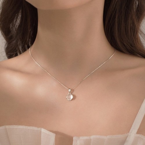 Round Necklace Female Geometric Necklace Simple Style